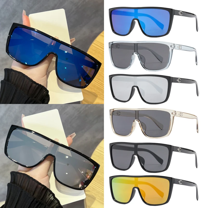 1/6pcs Fashion Brand Square Sunglasses Women Men One Piece Goggle Luxury Sun Glasses Outdoor Cycling Driving Eyewear
1/6pcs Fashion Brand Square Sunglasses Women Men One Piece Goggle Luxury Sun Glasses Outdoor Cycling Driving Eyewear