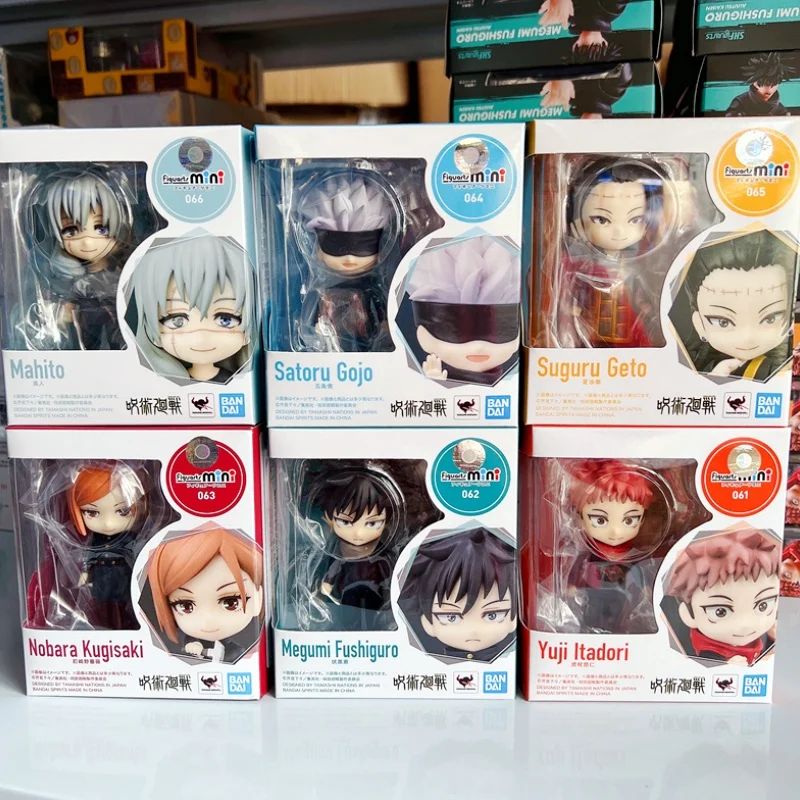 Подлинная модель Bandai Figuarts Jujutsu Kaisen Satoru Gojo Nanami Kento Geto Suguru Kugisaki Nobara, аниме-фигурки, модель игрушки в подарок
Подлинная модель Bandai Figuarts Jujutsu Kaisen Satoru Gojo Nanami Kento Geto Suguru Kugisaki Nobara, аниме-фигурки, модель игрушки в подарок