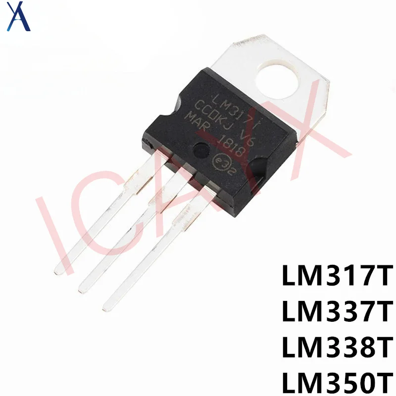 10PCS LM317T TO-220 LM317 TO220 317T IC LM337T LM337 LM338T LM338 LM350T LM350 new and original IC Chipset
10PCS LM317T TO-220 LM317 TO220 317T IC LM337T LM337 LM338T LM338 LM350T LM350 new and original IC Chipset
