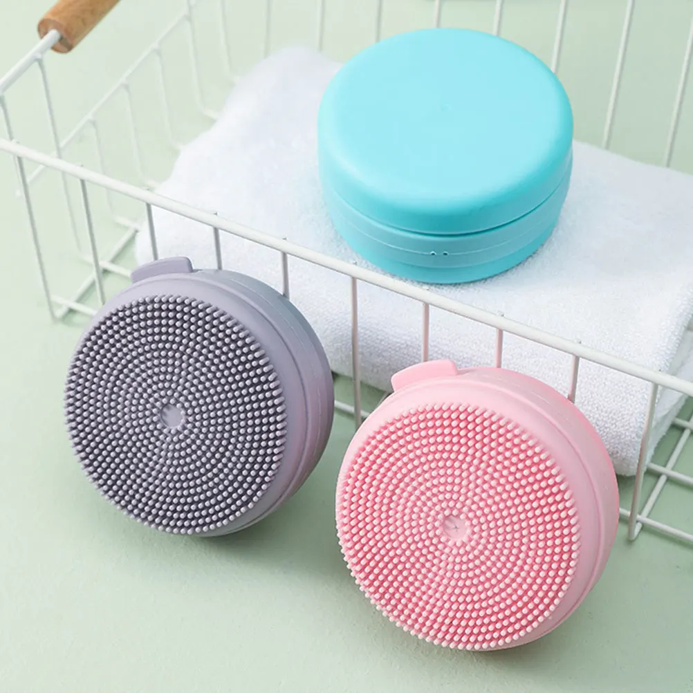 Bath Massage Brush Scrubber for Body Bathing Accessories Shower Soap Silica Gel Baby 
Bath Massage Brush Scrubber for Body Bathing Accessories Shower Soap Silica Gel Baby