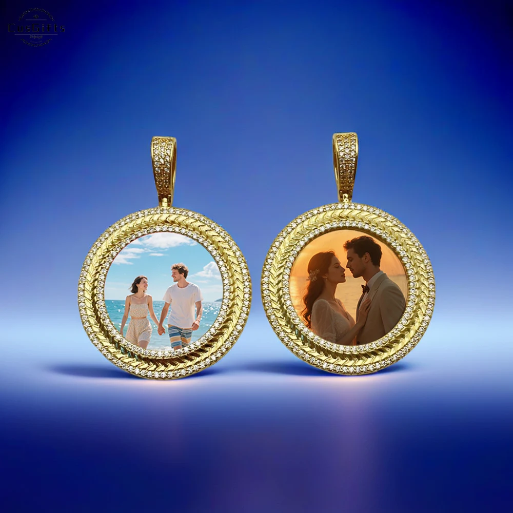 2pcs/ Bag Hip hop arrow circular photo frame pendant personalized bronze zircon commemorative photo sublimation pendant necklace
2pcs/ Bag Hip hop arrow circular photo frame pendant personalized bronze zircon commemorative photo sublimation pendant necklace