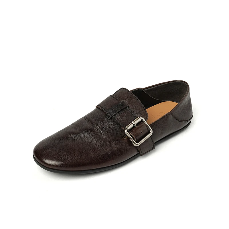 Woman Shoes Spring Loafers Handmade Real Leather Round Toe Women Flat Shoes Slip-On Vintage Loafers Lady Handmade Buckle Shoes
Woman Shoes Spring Loafers Handmade Real Leather Round Toe Women Flat Shoes Slip-On Vintage Loafers Lady Handmade Buckle Shoes