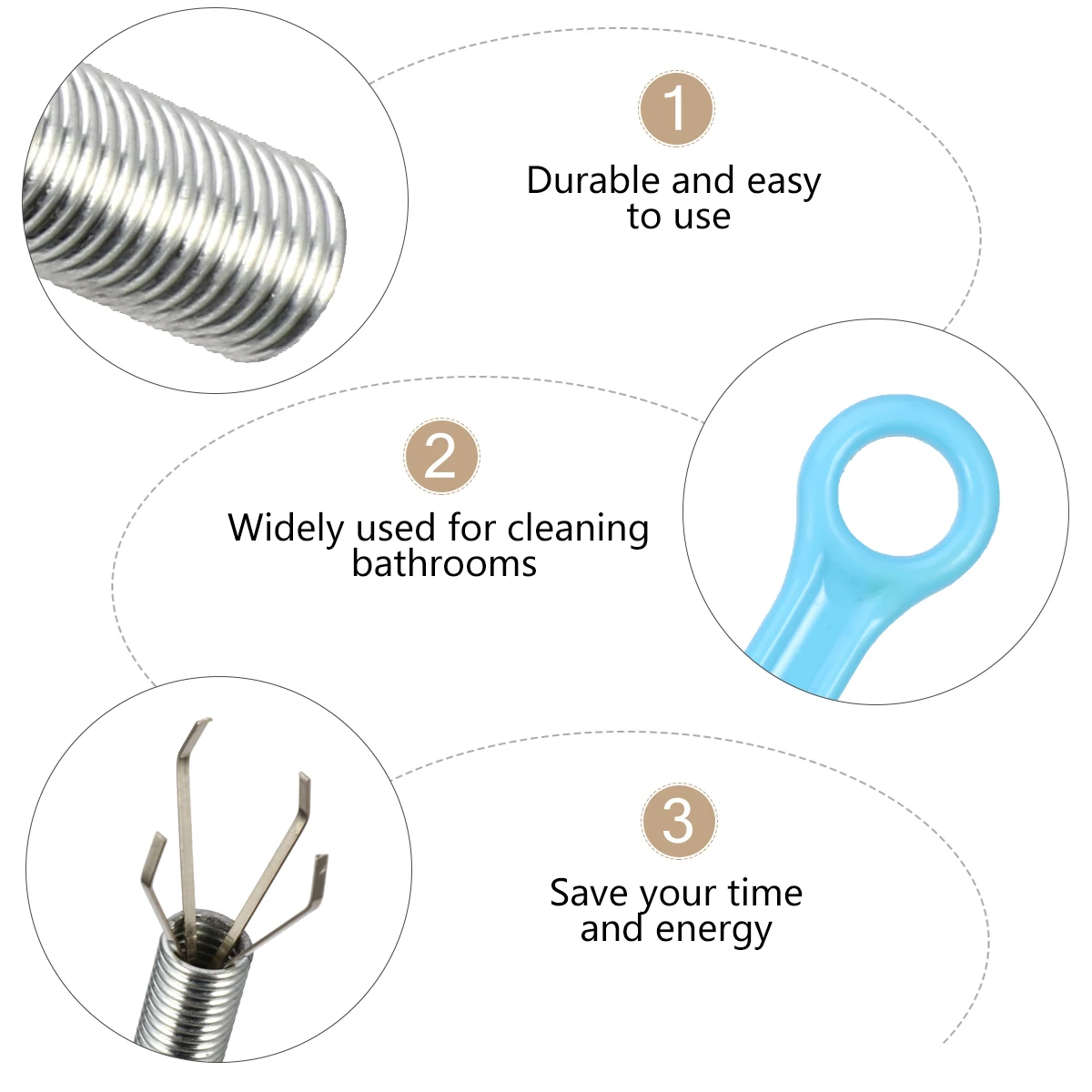 2 Pcs Pipeline Set Plastic Sewer Dredging Device Drain Cleaning Tool Bath Kitchen Tub Shower Unclog Remover Sink
2 Pcs Pipeline Set Plastic Sewer Dredging Device Drain Cleaning Tool Bath Kitchen Tub Shower Unclog Remover Sink