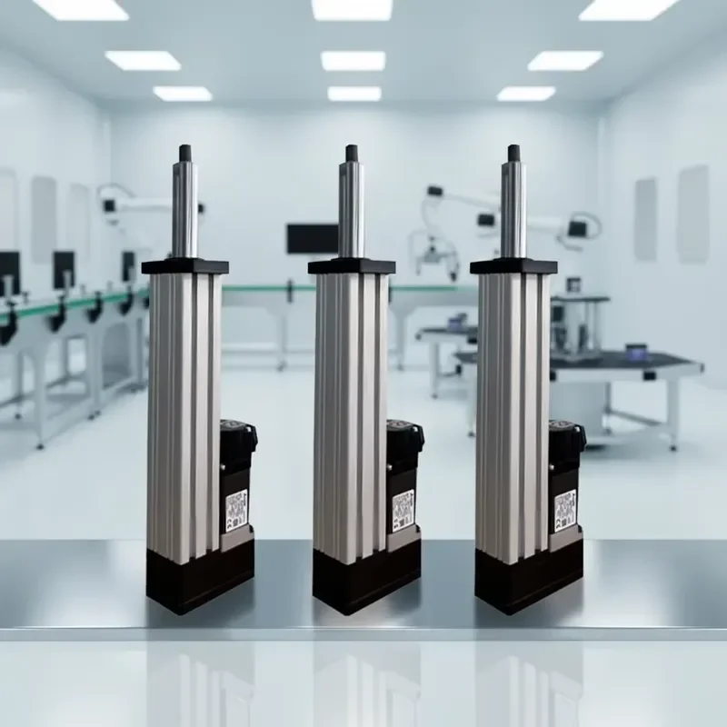 High Precision Folding Type 5T High Thrust Ball Screw Servo Electric Cylinder Industrial Electric Linear Actuators
High Precision Folding Type 5T High Thrust Ball Screw Servo Electric Cylinder Industrial Electric Linear Actuators