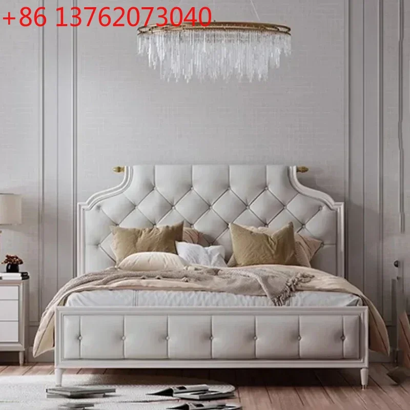 Show Aesthetic Frame Double Bed Drawers Leather Queen Double Bed Luxury Bedding Camas Modern Muebles Entrance Hall Furniture
Show Aesthetic Frame Double Bed Drawers Leather Queen Double Bed Luxury Bedding Camas Modern Muebles Entrance Hall Furniture