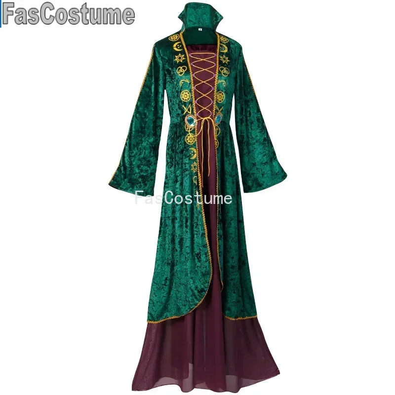 FasCostume Witches также сумасшедший костюм Вайнефред, костюм на Хэллоуин, средневековый косплей, сценический костюм
FasCostume Witches также сумасшедший костюм Вайнефред, костюм на Хэллоуин, средневековый косплей, сценический костюм