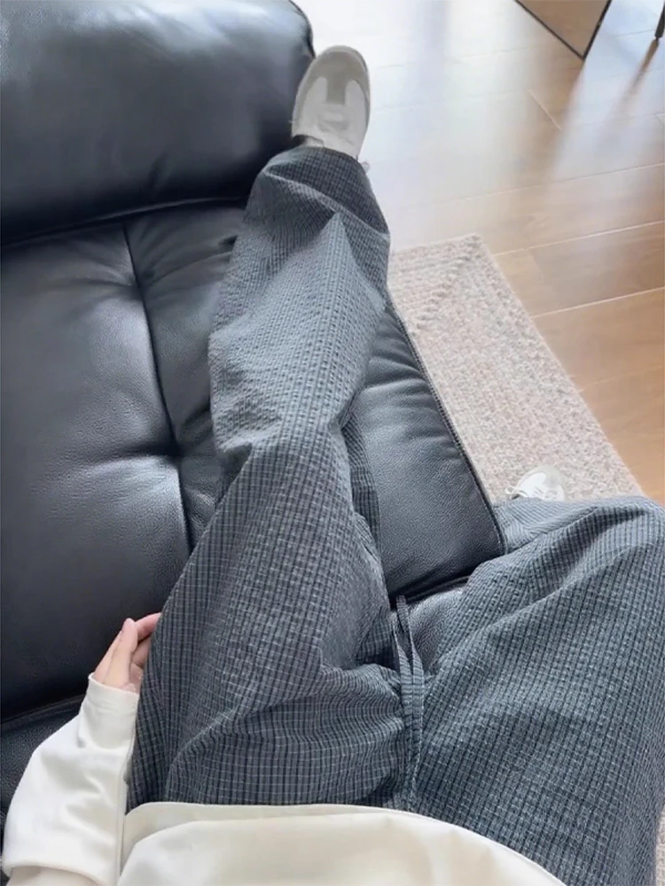 Повседневные брюки в клетку, мужские свободные прямые брюки-трубы, винтажные брюки, удобная посадка, подходит для подростков и молодежи
Повседневные брюки в клетку, мужские свободные прямые брюки-трубы, винтажные брюки, удобная посадка, подходит для подростков и молодежи