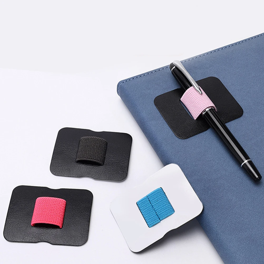 10 Pcs Cable ganizer Self Adhesive Clip Notebook St Pu Pen Holder Elastic Pen Loop Holder For Notebook B Journal Storage 
10 Pcs Cable ganizer Self Adhesive Clip Notebook St Pu Pen Holder Elastic Pen Loop Holder For Notebook B Journal Storage