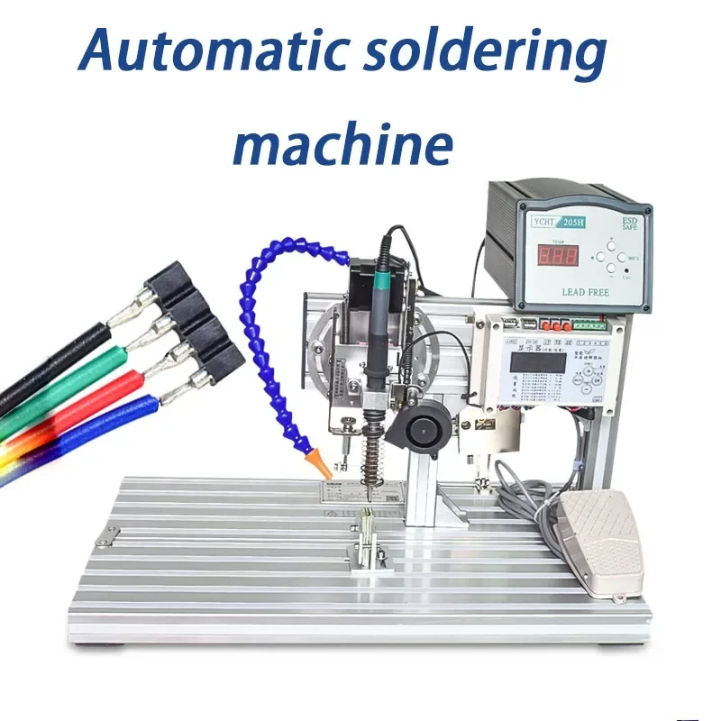 Smart soldering machine Circuit board data cable spot welding switch terminal USB small wire welding machine foot pedal
Smart soldering machine Circuit board data cable spot welding switch terminal USB small wire welding machine foot pedal