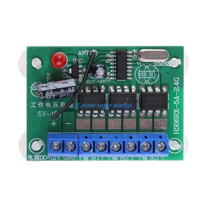 090B 6CH High-power 2.4G 50 Meter Remote Control with Receiver 6-15v for Car Model Sh
090B 6CH High-power 2.4G 50 Meter Remote Control with Receiver 6-15v for Car Model Sh