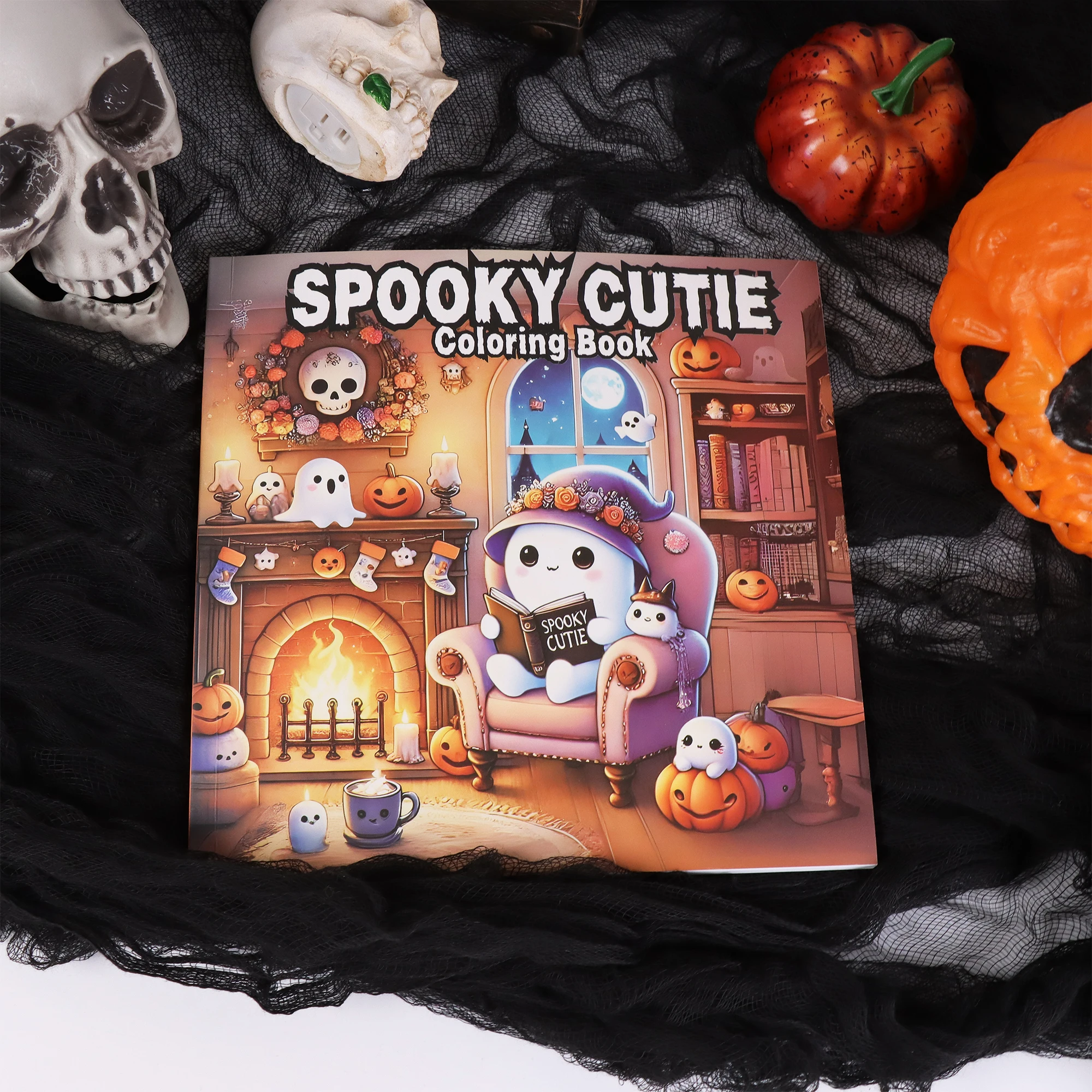 Spooky Cutie: Charming Halloween Coloring Book, Perfect for Halloween, Back-to-School Season, and Various Holiday Gifts
Spooky Cutie: Charming Halloween Coloring Book, Perfect for Halloween, Back-to-School Season, and Various Holiday Gifts