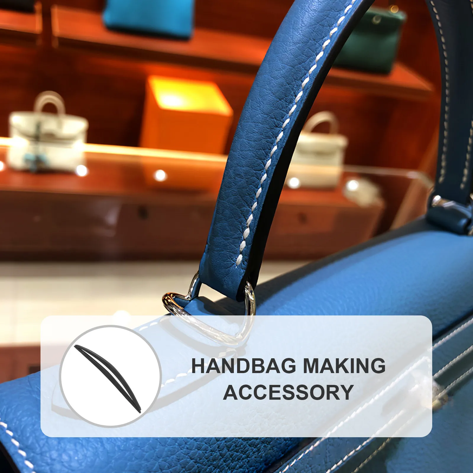 2Pcs Bag Handle Inner Core Plastic Replacement Strip Ergonomic Sturdy Tote Handbag Making DIY Handle Insert Accessories
2Pcs Bag Handle Inner Core Plastic Replacement Strip Ergonomic Sturdy Tote Handbag Making DIY Handle Insert Accessories
