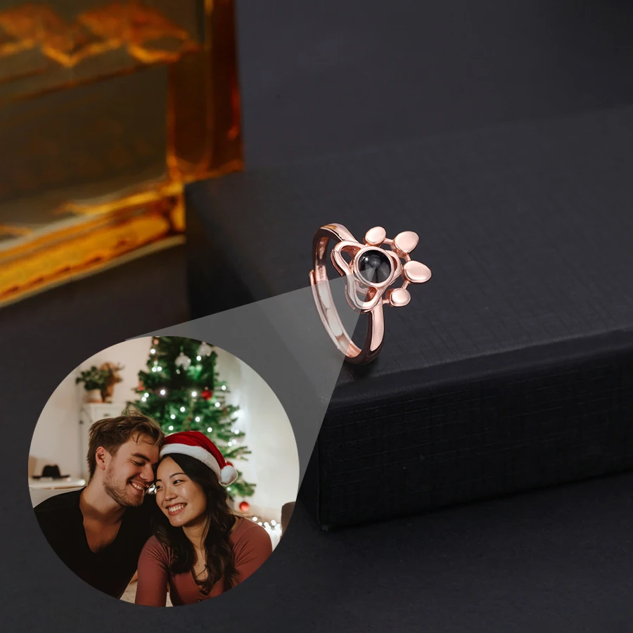 Custom Color Picture Projection Adjustable Dog Claw Ring Cute Valentine's Day Birthday Gift For Girlfriend Party Hot Selling New
Custom Color Picture Projection Adjustable Dog Claw Ring Cute Valentine's Day Birthday Gift For Girlfriend Party Hot Selling New