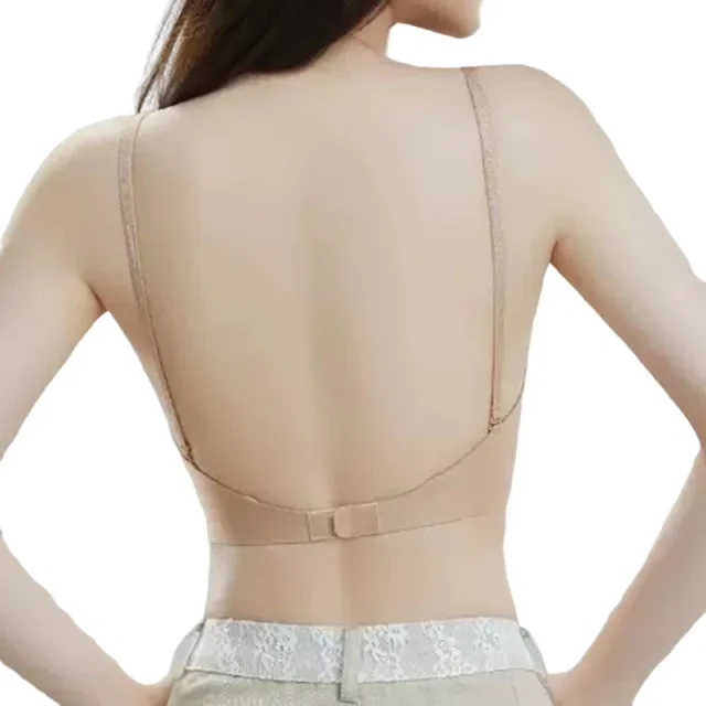 KUCLUT And Hot Seamless Women's Underwear With Thin Straps And Backless U-shaped Wire-free Beautiful Back Push-up Bra
KUCLUT And Hot Seamless Women's Underwear With Thin Straps And Backless U-shaped Wire-free Beautiful Back Push-up Bra