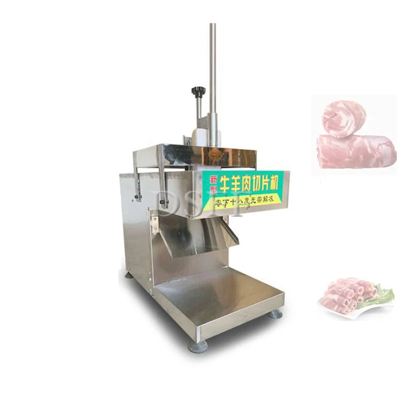 Small Household Frozen Lamb Roll Cutter, Commercial Stainless Steel Beef Bacon Slicer
Small Household Frozen Lamb Roll Cutter, Commercial Stainless Steel Beef Bacon Slicer
