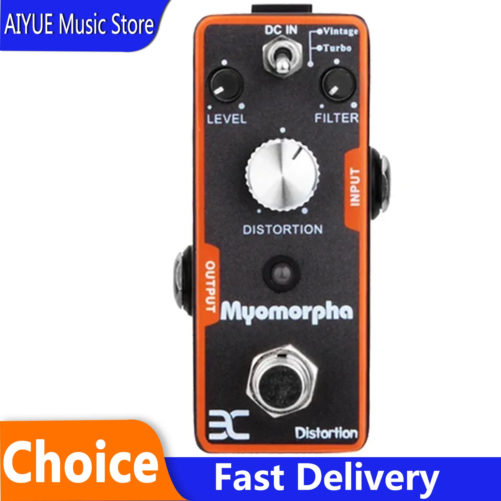ENO Myomorpha Rat Electric Guitar Effect Pedal Distortion Vintage Turbo Modes Pedal True Bypass Effects TC13 Guitar Parts
ENO Myomorpha Rat Electric Guitar Effect Pedal Distortion Vintage Turbo Modes Pedal True Bypass Effects TC13 Guitar Parts