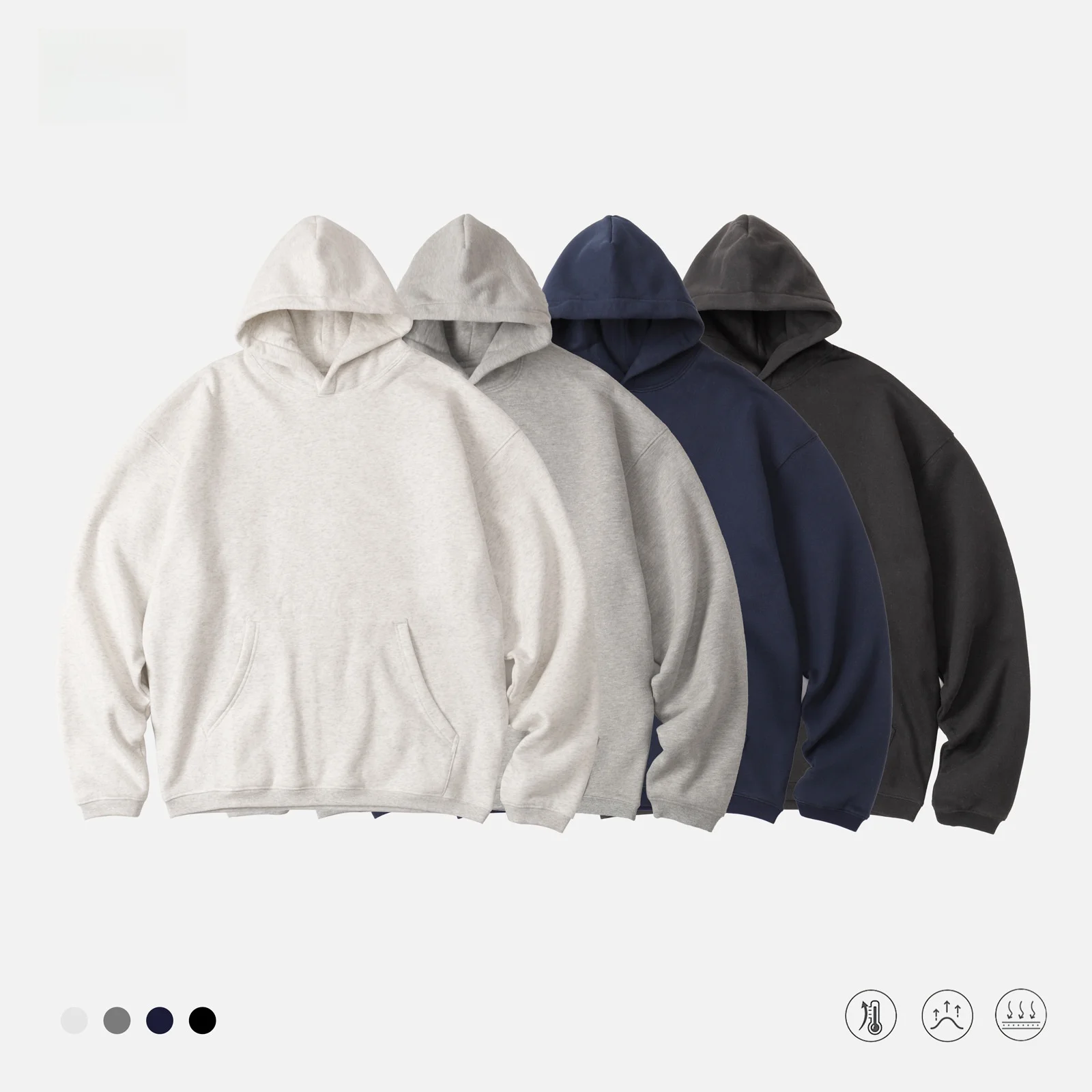 Свободная толстовка с длинными рукавами для пар, с технологией самонагревания, из хлопковой ткани, молодежная повседневная одежда для ежедневного использования
Свободная толстовка с длинными рукавами для пар, с технологией самонагревания, из хлопковой ткани, молодежная повседневная одежда для ежедневного использования