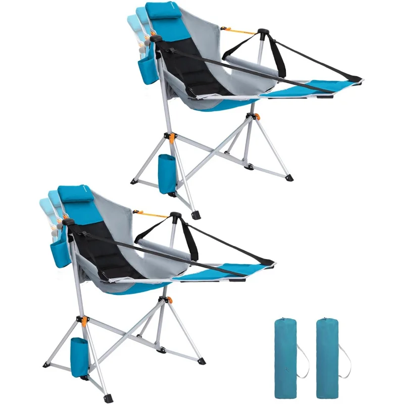 Hammock Chair/ Footrest, Heavy Duty Swinging Rocker Adults up to 400Lbs, Folding Portable Oversized/ Cup Holder, Pillow
Hammock Chair/ Footrest, Heavy Duty Swinging Rocker Adults up to 400Lbs, Folding Portable Oversized/ Cup Holder, Pillow