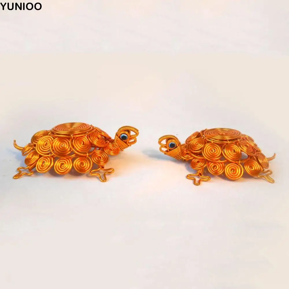 Sculpture Handmade Turtle Statue Model Collectible Aluminum Wire Tortoise Figurine Cartoon Lucky Turtle Retro Ornaments
Sculpture Handmade Turtle Statue Model Collectible Aluminum Wire Tortoise Figurine Cartoon Lucky Turtle Retro Ornaments