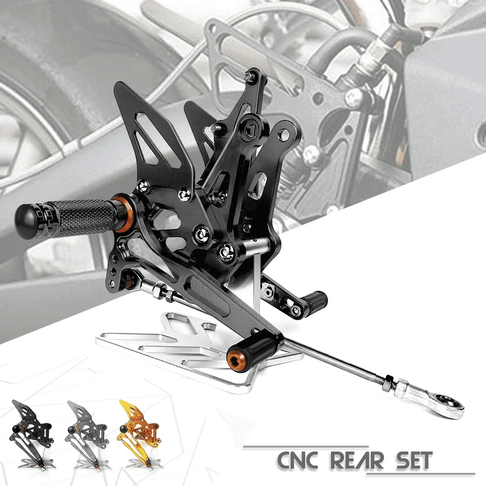 Motorcycle Accessories CNC Aluminum Footrest Rear Sets Adjustable Rearset Foot Pegs for KAWASAKI Z1000 Z 1000 2011-2019
Motorcycle Accessories CNC Aluminum Footrest Rear Sets Adjustable Rearset Foot Pegs for KAWASAKI Z1000 Z 1000 2011-2019