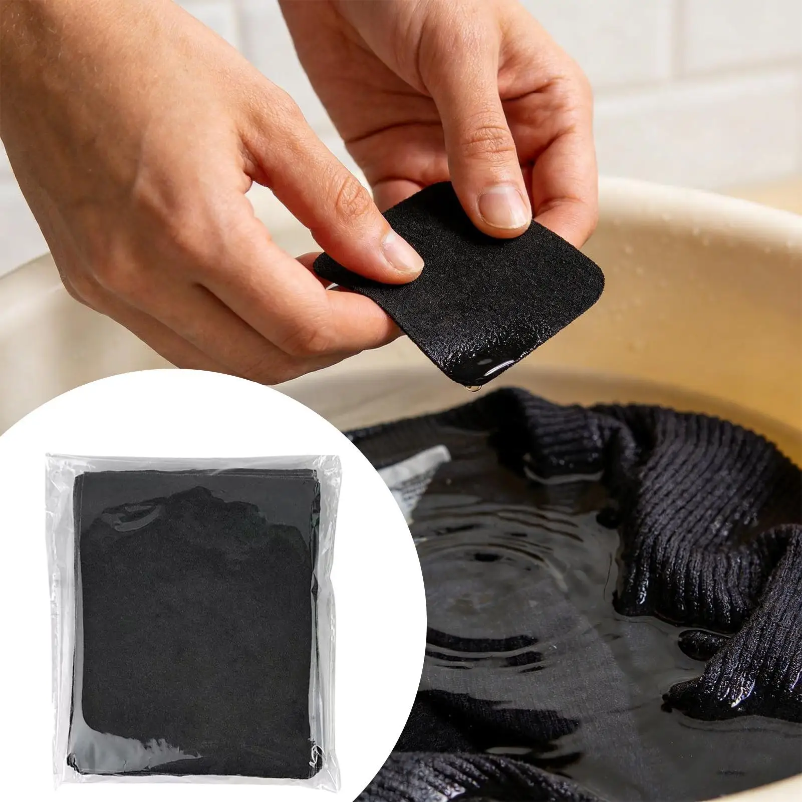 Black Clothing Blackening Sheets Long Lasting Darkening Dyeing Sheets All Purpose Faded Out Clothes Color Booster for T-Shirts
Black Clothing Blackening Sheets Long Lasting Darkening Dyeing Sheets All Purpose Faded Out Clothes Color Booster for T-Shirts