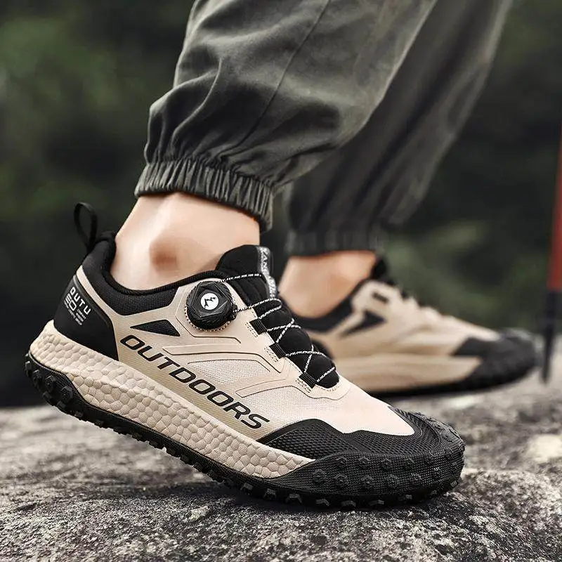 Men's Hiking Boots Unisex Waterproof Anti-Slip Sports Shoes Lightweight Durable Rock Climbing Hiking Walking Shoes
Men's Hiking Boots Unisex Waterproof Anti-Slip Sports Shoes Lightweight Durable Rock Climbing Hiking Walking Shoes