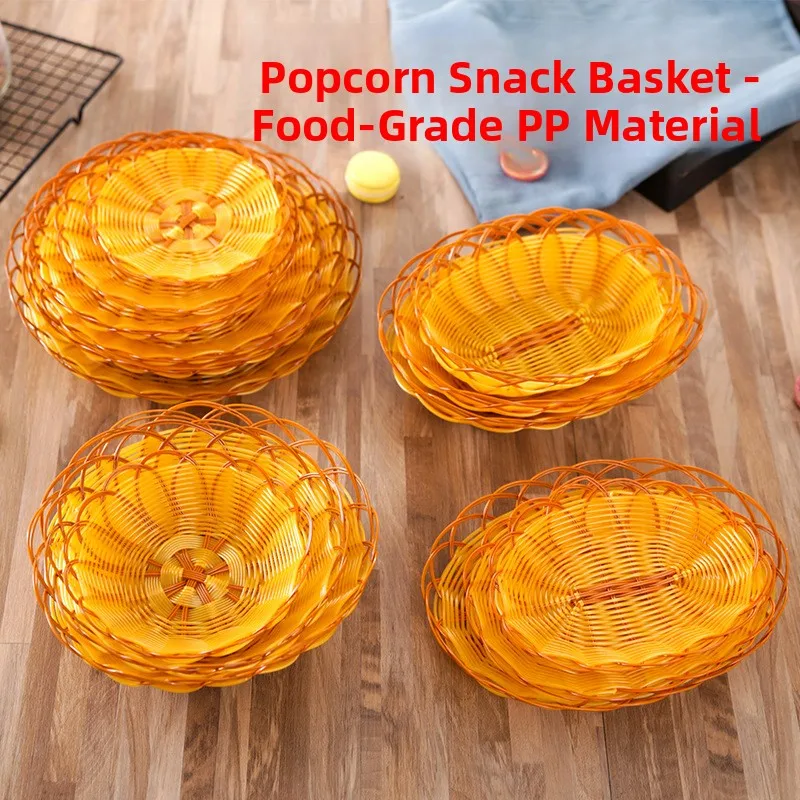 Creative Bamboo Woven Plate Snas Basket Fried Milk Tea op Bread Basket Fre Sle Universal Scene Bamboo Basket
Creative Bamboo Woven Plate Snas Basket Fried Milk Tea op Bread Basket Fre Sle Universal Scene Bamboo Basket