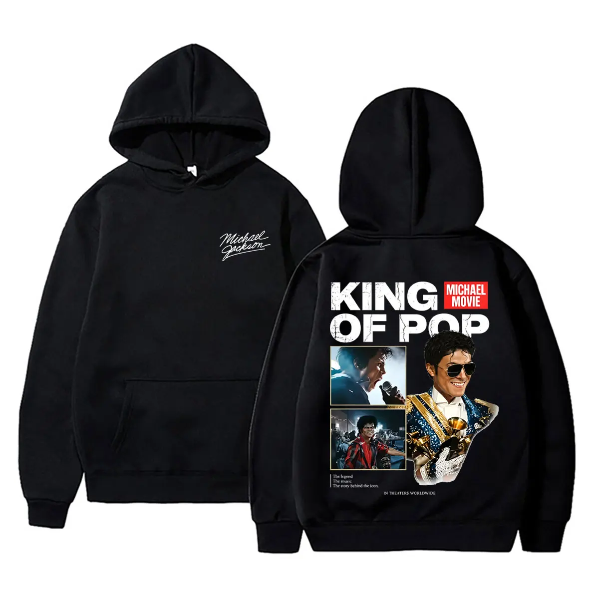 Hot Michael Jackson King of Pop Hoodie Thriller Merch Pullover Hoodies Men Women Vintage Gothic Rock Oversized Hooded Sweatshirt
Hot Michael Jackson King of Pop Hoodie Thriller Merch Pullover Hoodies Men Women Vintage Gothic Rock Oversized Hooded Sweatshirt