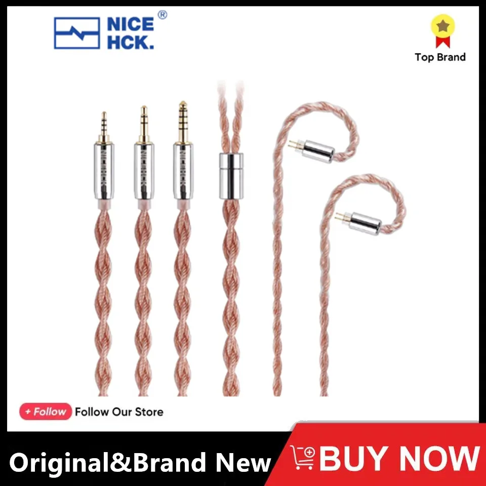 NiceHCK EarlOFC 5N OFC + 5N посеребренные наушники OFC, улучшенный Hi-Fi кабель 3,5/2,5/4,4 мм MMCX/0,78 мм 2Pin для мужества, зимние благословения
NiceHCK EarlOFC 5N OFC + 5N посеребренные наушники OFC, улучшенный Hi-Fi кабель 3,5/2,5/4,4 мм MMCX/0,78 мм 2Pin для мужества, зимние благословения