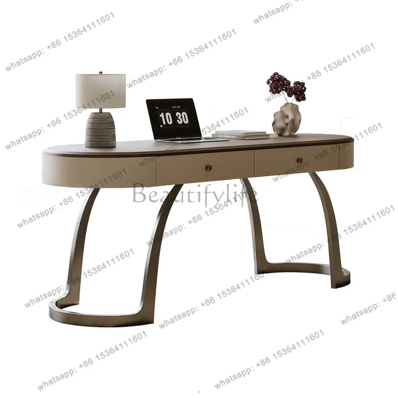 Medieval style desk solid wood high-end sense adult home writing desk boss table
Medieval style desk solid wood high-end sense adult home writing desk boss table