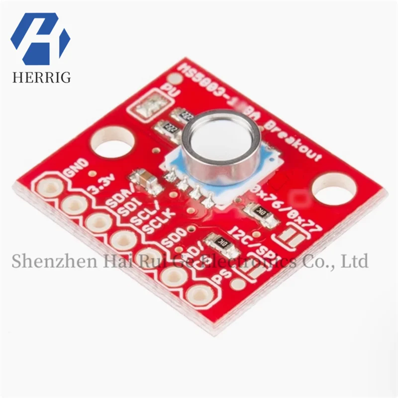 MS5803-14BA High Precision Fluid Liquid Gas Pressure Height Sensor Module Waterproof Red
MS5803-14BA High Precision Fluid Liquid Gas Pressure Height Sensor Module Waterproof Red