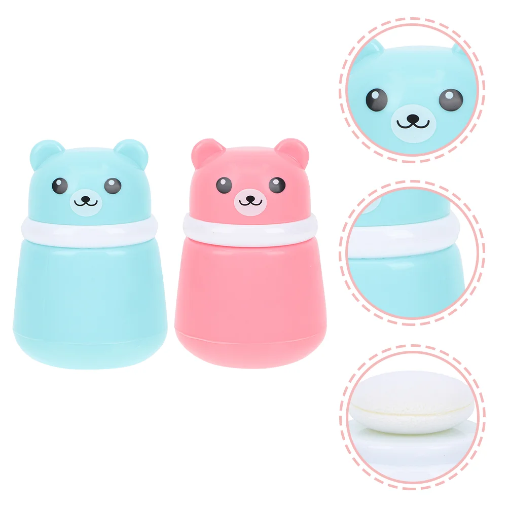 2 Pcs Powder Puff Box Baby Lotion Kids Case Talcum Cartoon Storage Container for Sponge Plush Newborn
2 Pcs Powder Puff Box Baby Lotion Kids Case Talcum Cartoon Storage Container for Sponge Plush Newborn