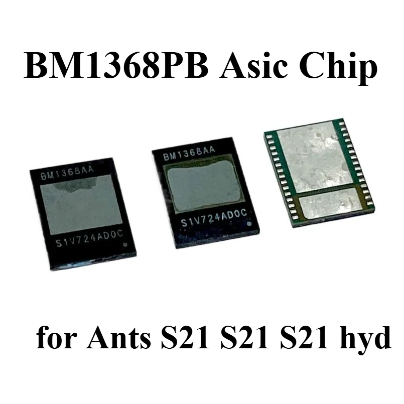 Б/у BM1368 BM1368AA BM1368PB ASIC чипы, совместимые с Antminer S21 S21 Hydro, запасные части для майнинга биткойнов
Б/у BM1368 BM1368AA BM1368PB ASIC чипы, совместимые с Antminer S21 S21 Hydro, запасные части для майнинга биткойнов