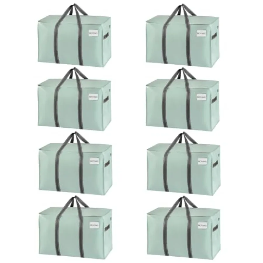 Heavy Duty Moving Bags Extra Large Storage Bags with Reinforced Handles and Strong Zippers Foldable and Reusable Moving Box Alt
Heavy Duty Moving Bags Extra Large Storage Bags with Reinforced Handles and Strong Zippers Foldable and Reusable Moving Box Alt