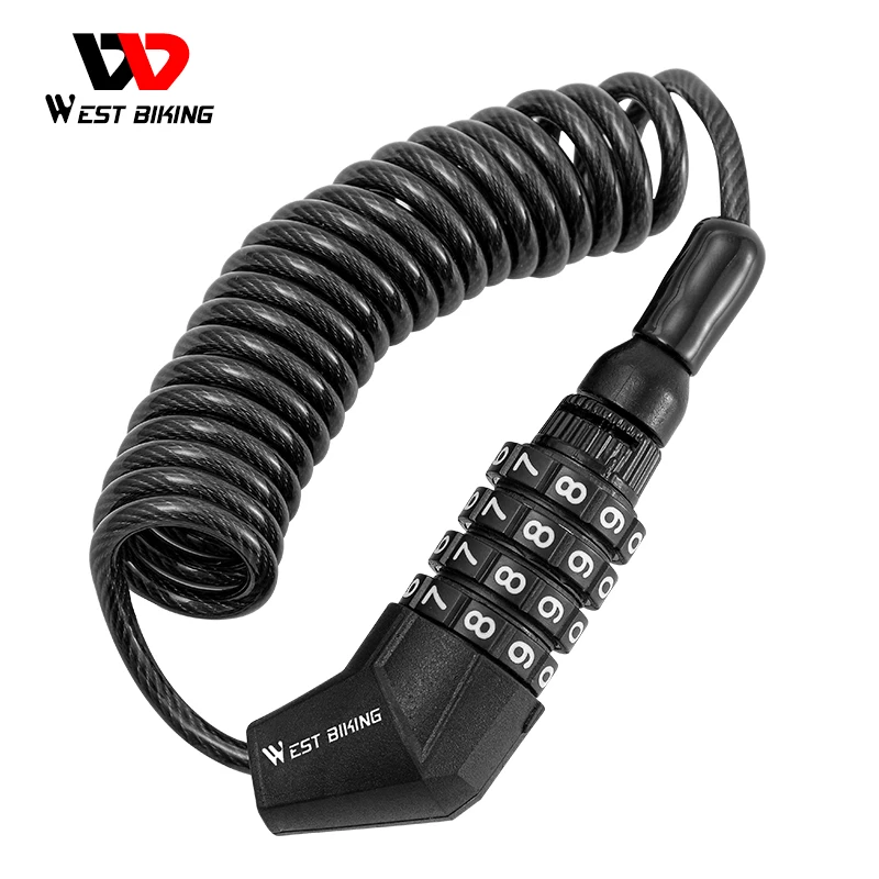 Portable Bicycle Anti-theft Cable Scooter Multi-use Safety Padlock 4 Digit Password Mini 150cm Bike Helmet Lock
Portable Bicycle Anti-theft Cable Scooter Multi-use Safety Padlock 4 Digit Password Mini 150cm Bike Helmet Lock