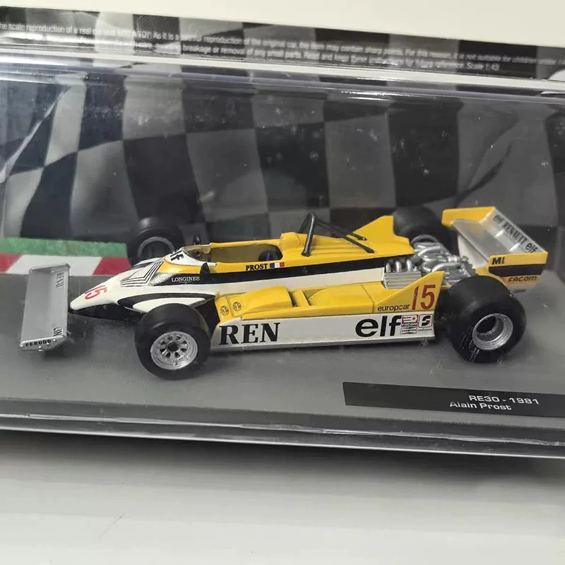 IXO 1/43 Scale RE30 1981 #15 Alloy Simulation Car Model Static Collection Decorated Holiday Toys Souvenir Gift
IXO 1/43 Scale RE30 1981 #15 Alloy Simulation Car Model Static Collection Decorated Holiday Toys Souvenir Gift