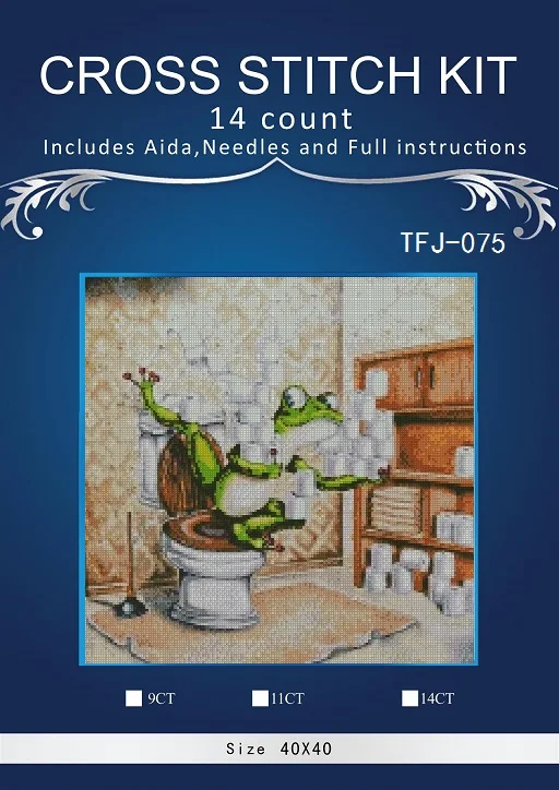 Counted Cross Stitch Kits, Needlework Crafts, DMC DIY Arts, Handmade Decor, New, 14 CT
Counted Cross Stitch Kits, Needlework Crafts, DMC DIY Arts, Handmade Decor, New, 14 CT
