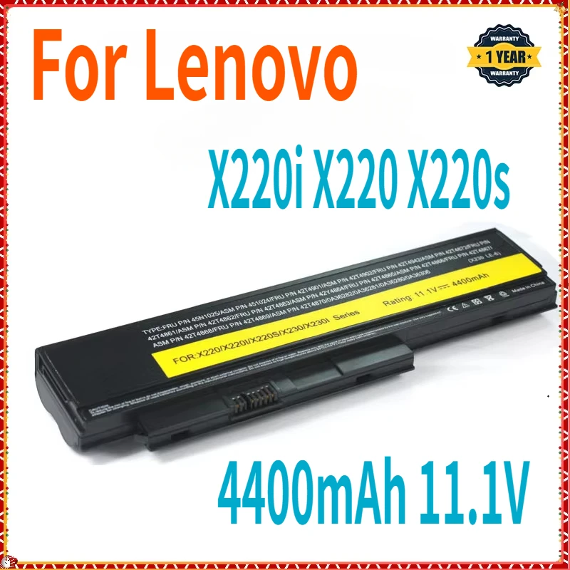 Cell Laptop Battery For Lenovo Thinkpad X220 X220I X220S 42T4899 42T4900 42T4942 42T4872 42T4865 42T4866 4400mAh 11.1V Parts
Cell Laptop Battery For Lenovo Thinkpad X220 X220I X220S 42T4899 42T4900 42T4942 42T4872 42T4865 42T4866 4400mAh 11.1V Parts