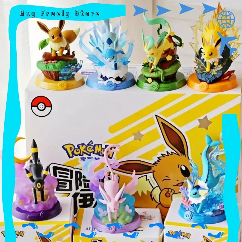 Anime Pokemon Funism Original Adventure Eevee Family Suit Blind Box Jolteon Sylveon Action Figure Collection Model Kids Toy Gift
Anime Pokemon Funism Original Adventure Eevee Family Suit Blind Box Jolteon Sylveon Action Figure Collection Model Kids Toy Gift