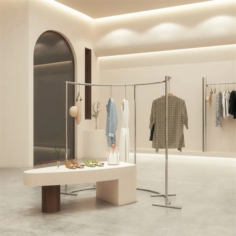 custom.Customized One-Stop Clothing Store Design Furniture Clothing Shop Ladies' Dress Clothing Display Rack
custom.Customized One-Stop Clothing Store Design Furniture Clothing Shop Ladies' Dress Clothing Display Rack