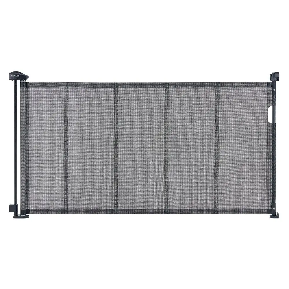 Retractable Baby Gate 34.2Inches Mesh 60Inches Wide for KidsPets Stairs Doorways Hallways Playrooms Black
Retractable Baby Gate 34.2Inches Mesh 60Inches Wide for KidsPets Stairs Doorways Hallways Playrooms Black