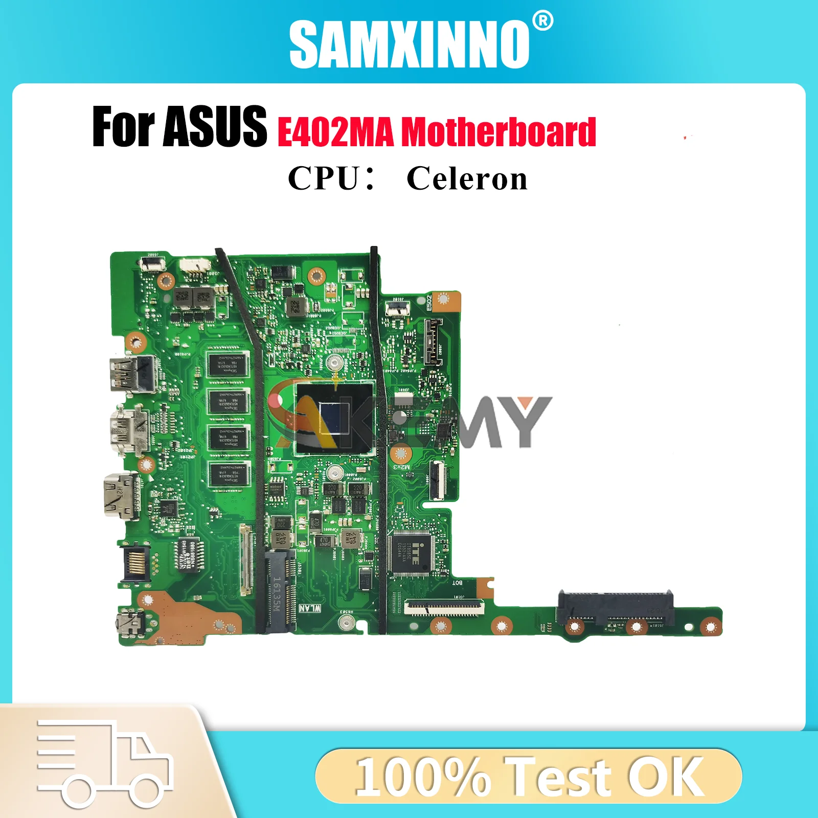 E402MA Материнская плата для ноутбука ASUS EeeBook E402M E402MA Материнская плата для ноутбука с процессором Celeron 100% тестирование ОК быстрая доставка stk
E402MA Материнская плата для ноутбука ASUS EeeBook E402M E402MA Материнская плата для ноутбука с процессором Celeron 100% тестирование ОК быстрая доставка stk