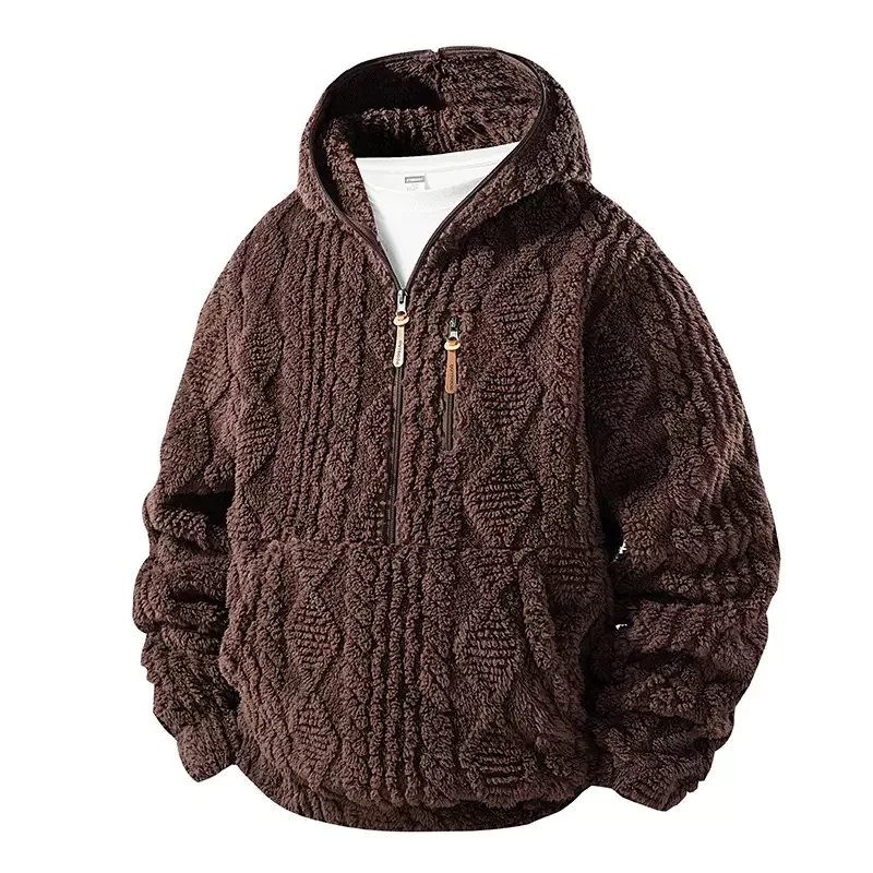 Autumn and Winter New Fashion Solid Color Thickened Warm Hooded Sweatshirt Men's Casual Loose Sport High Quality Plus Size Top
Autumn and Winter New Fashion Solid Color Thickened Warm Hooded Sweatshirt Men's Casual Loose Sport High Quality Plus Size Top