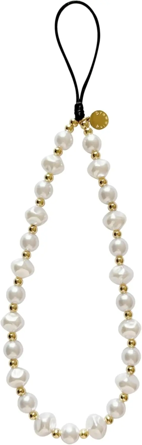 Cute Y2K Wrist Strap for Phone, Camera, AirPods, Keys – Pearl-Style Lanyard Chain
Cute Y2K Wrist Strap for Phone, Camera, AirPods, Keys – Pearl-Style Lanyard Chain