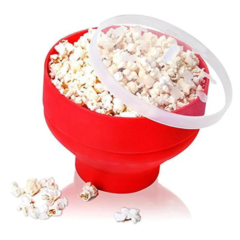 Silicone Microwave Popcorn Bowl Bucket Foldable DIY Popcorn Maker Food Grade High-quality Kitchen Simple Tools DIY
Silicone Microwave Popcorn Bowl Bucket Foldable DIY Popcorn Maker Food Grade High-quality Kitchen Simple Tools DIY