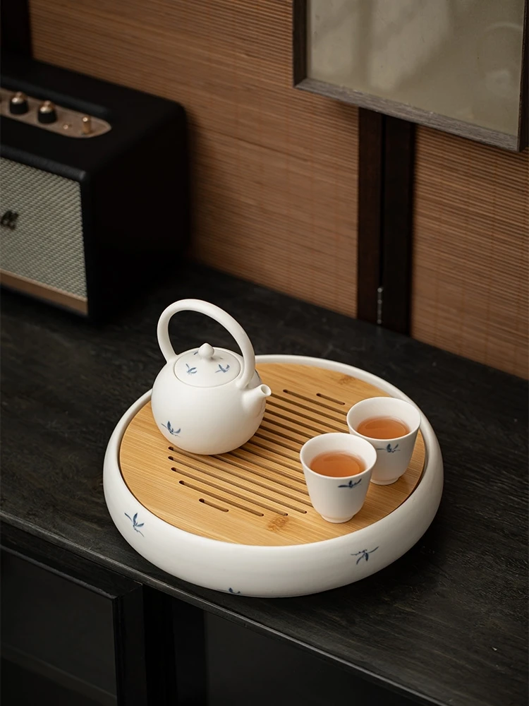 Hand Drawn Orchid Kung Fu Tea Set With Ancient Tea Pot Tea Cup And Tea Tray Travle Lifting Beam Teapot Set
Hand Drawn Orchid Kung Fu Tea Set With Ancient Tea Pot Tea Cup And Tea Tray Travle Lifting Beam Teapot Set