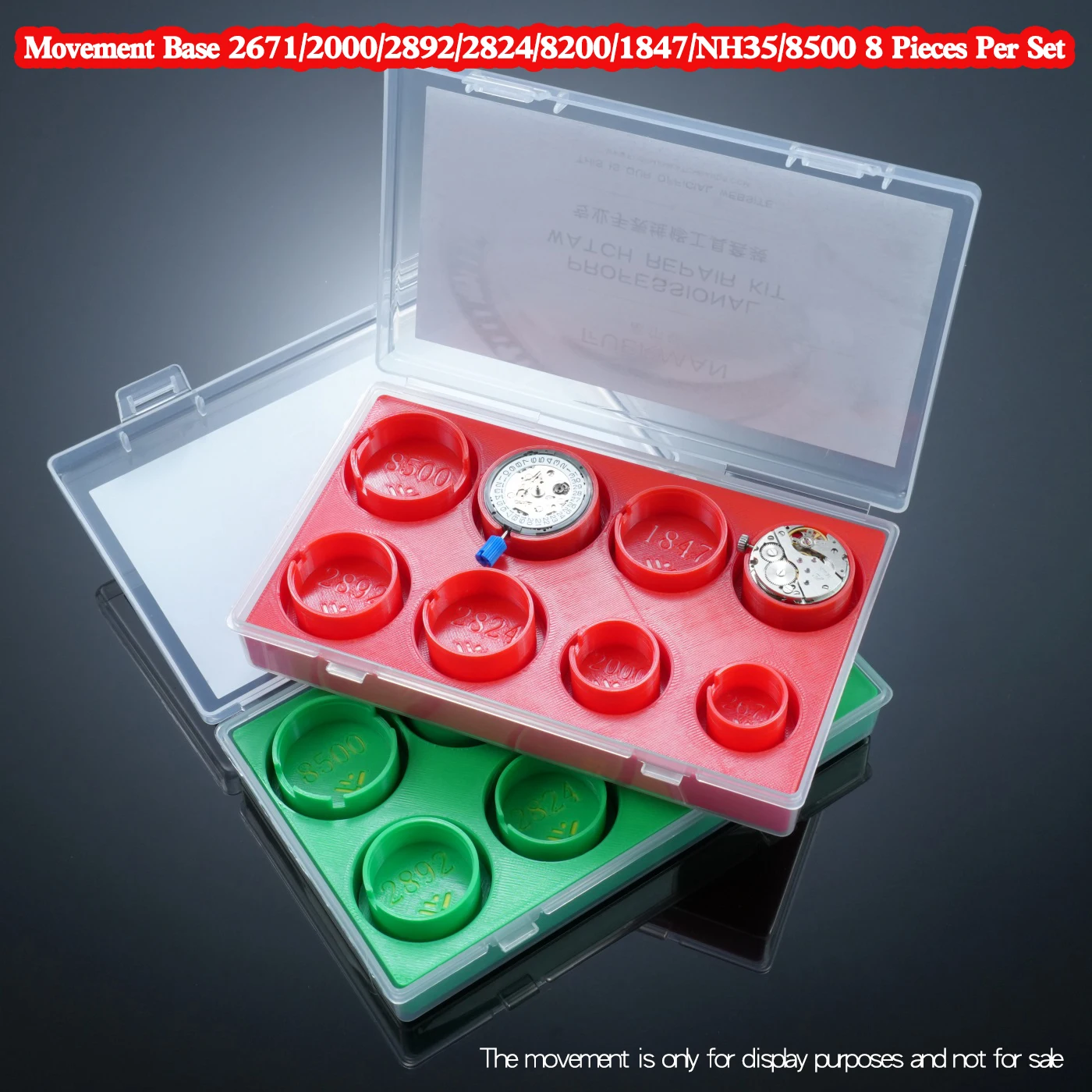 Table Repair Tool 3D Printer Core Holder Fixing Clip Table 2671/2000/2892/2824/8200/1847/NH35/8500 Core Holder Set Of 8 Pieces
Table Repair Tool 3D Printer Core Holder Fixing Clip Table 2671/2000/2892/2824/8200/1847/NH35/8500 Core Holder Set Of 8 Pieces