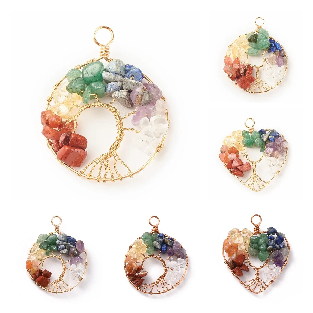 10Pcs Fashion Natural Stone Pendants Reiki Healing Gmestone Copper Charms for Jewelry Making Necklace Bracelet
10Pcs Fashion Natural Stone Pendants Reiki Healing Gmestone Copper Charms for Jewelry Making Necklace Bracelet