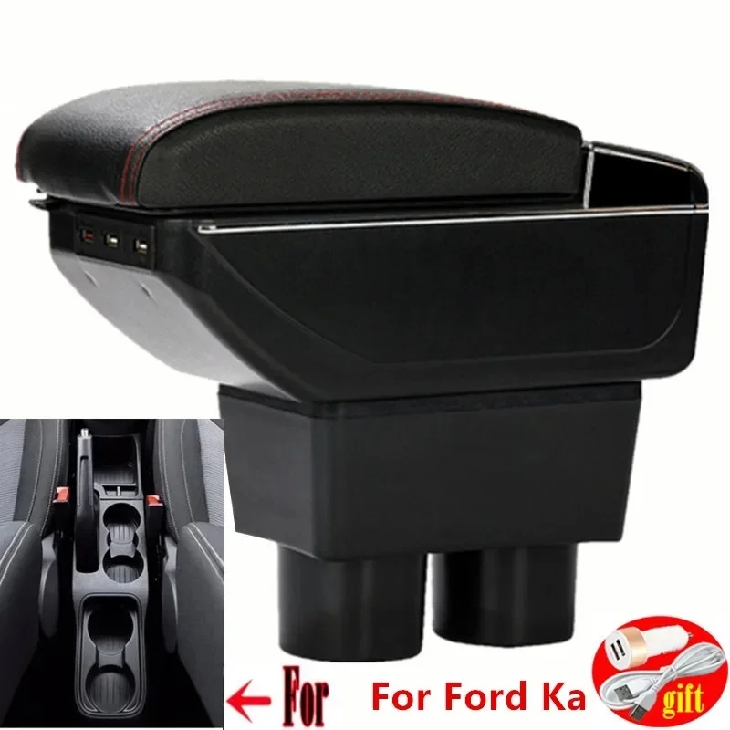 NEW For Ford Ka Armrest Box For Ford Ka Plus Car Armrest box Retrofit parts Interior Storage box
NEW For Ford Ka Armrest Box For Ford Ka Plus Car Armrest box Retrofit parts Interior Storage box