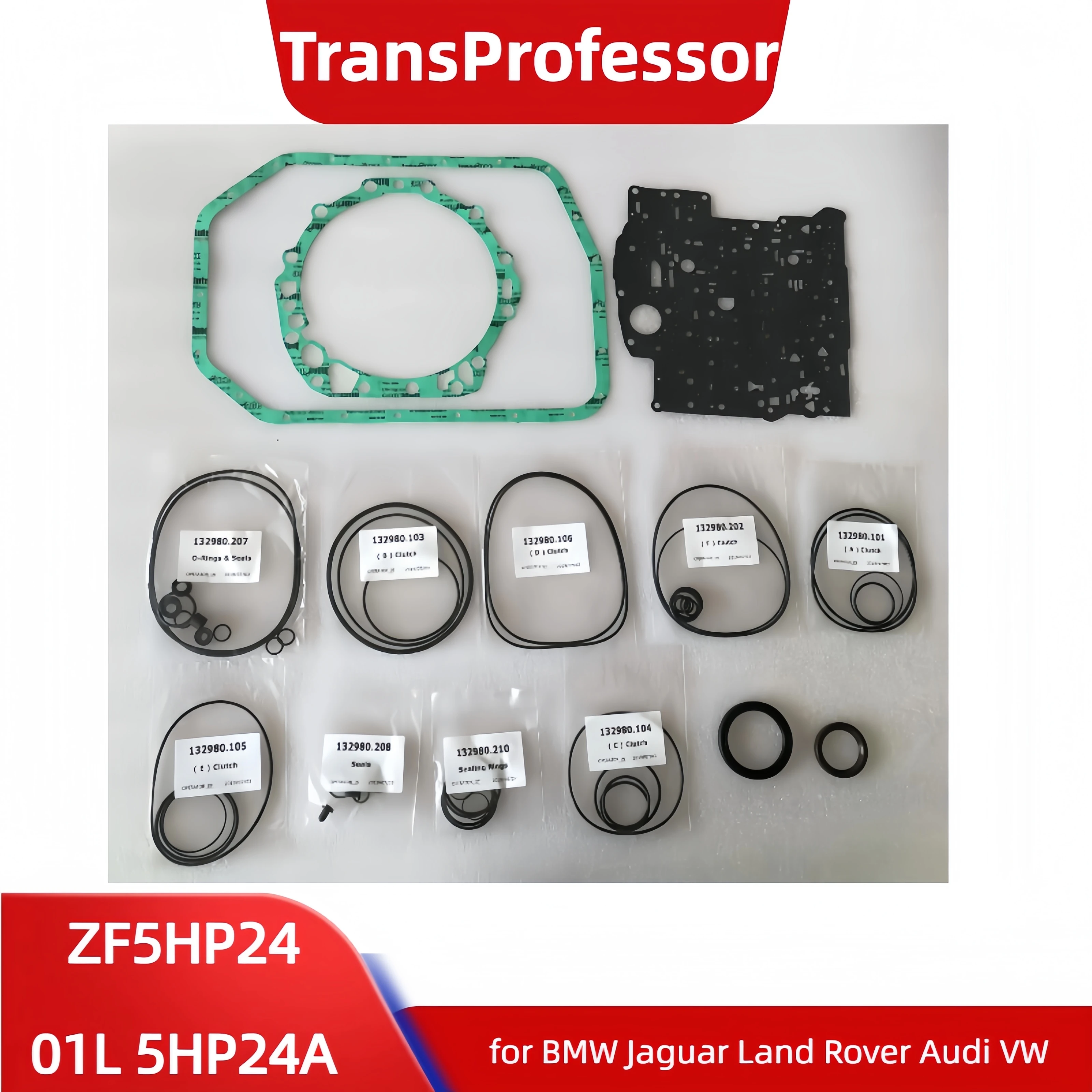 ZF5HP24 5HP24 A5S440Z 01L 5HP24A A5S440Z Transmission Repair Overhaul Kit for BMW AUDI VW Jaguar OHK Gaskets Oil Seals Rings
ZF5HP24 5HP24 A5S440Z 01L 5HP24A A5S440Z Transmission Repair Overhaul Kit for BMW AUDI VW Jaguar OHK Gaskets Oil Seals Rings